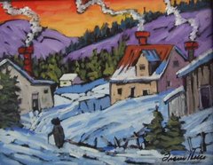 Just About There 11 x 14 Oil